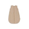 Merino wollen slaapzak met afritsbare mouwen -  Merino wol felted natural